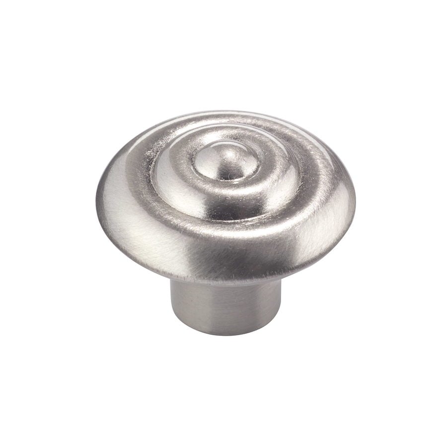 Richelieu Brushed Nickel Round Knob at