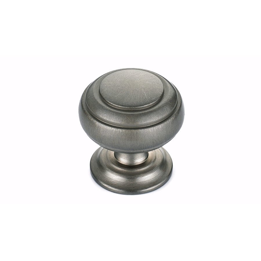 Richelieu Brushed Nickel Round Knob at