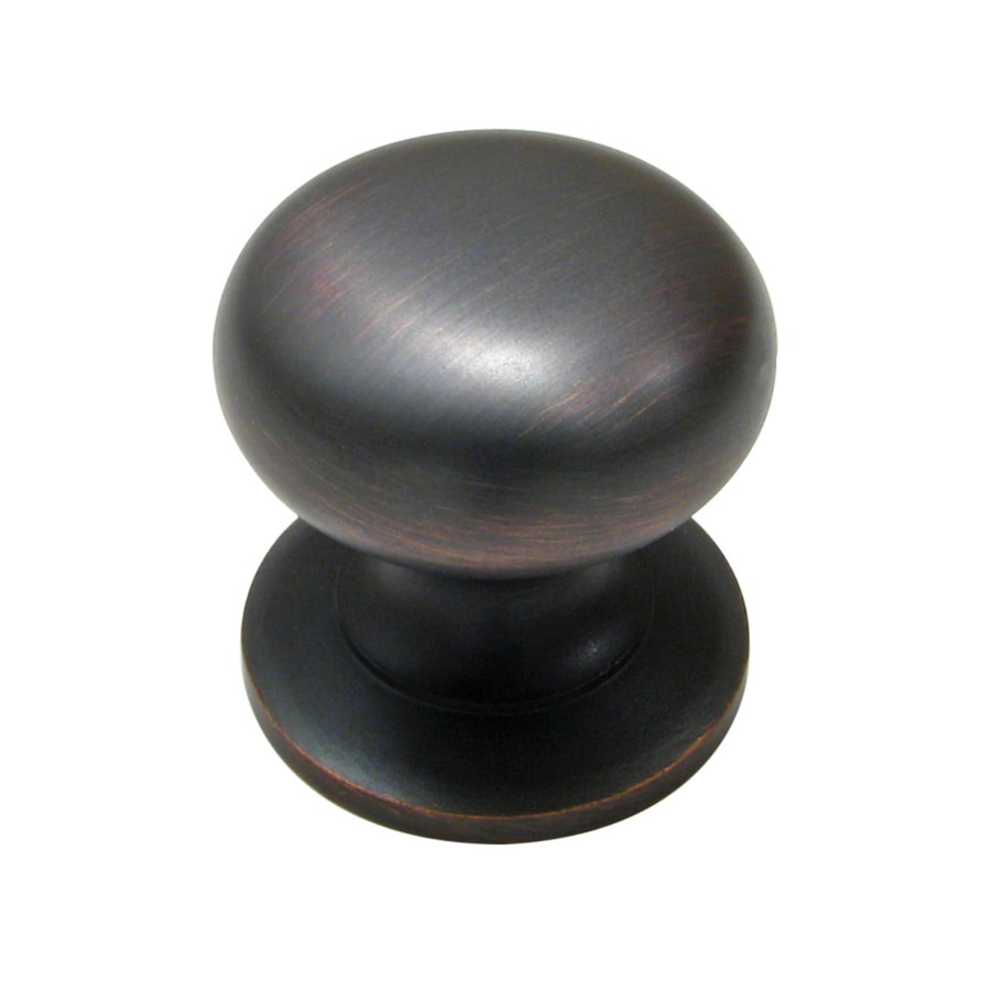 Richelieu Brushed Oil-Rubbed Bronze Mushroom Cabinet Knob at Lowes.com