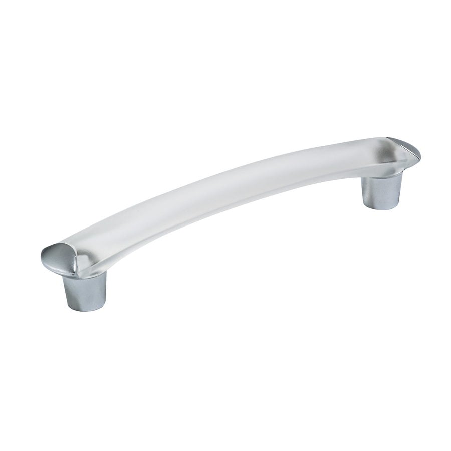 Richelieu 5in Center to Center Frosted Clear Arch Handle Drawer Pulls