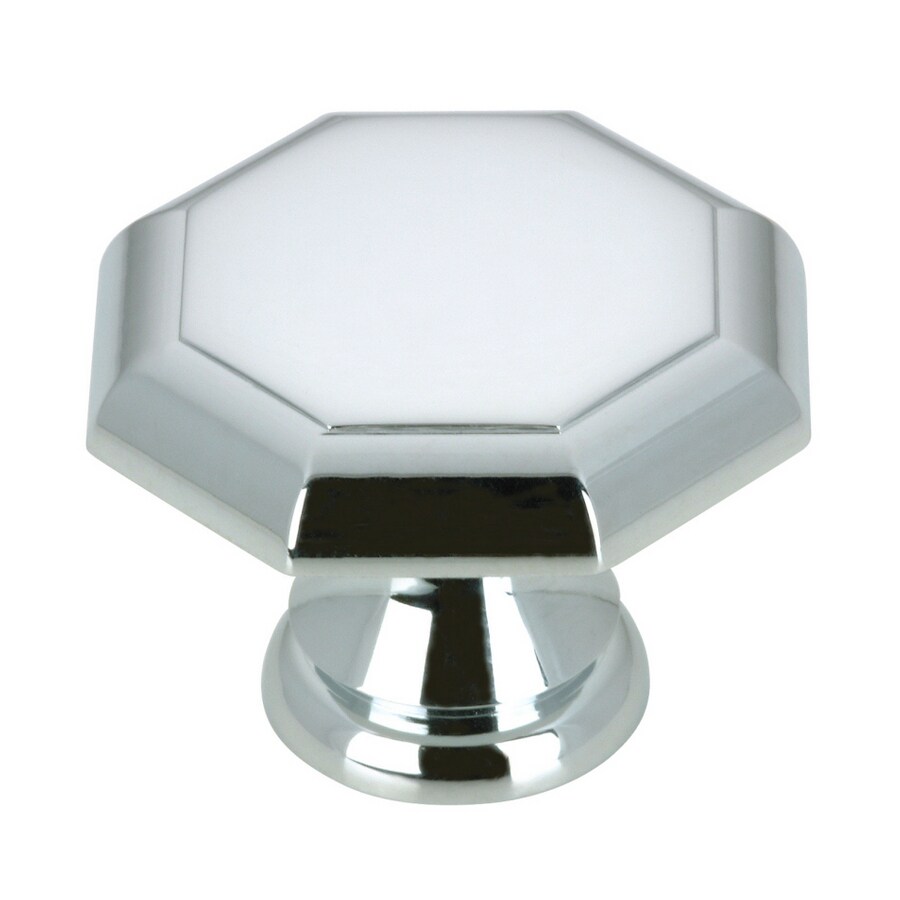 Richelieu Knob Brass 30mm dia. (8/32) Chrome at Lowes.com