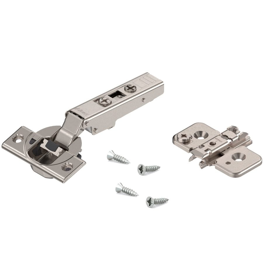 Full Nickel Plated Self Closing Soft Close Concealed Cabinet Hinge