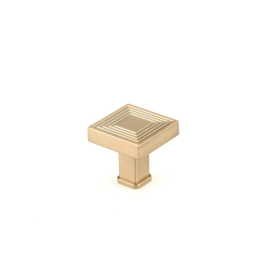 Richelieu 1 18 In Champagne Bronze Square Transitional Cabinet