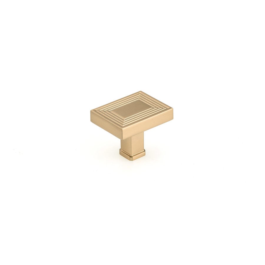 Richelieu Champagne Bronze Square Knob at