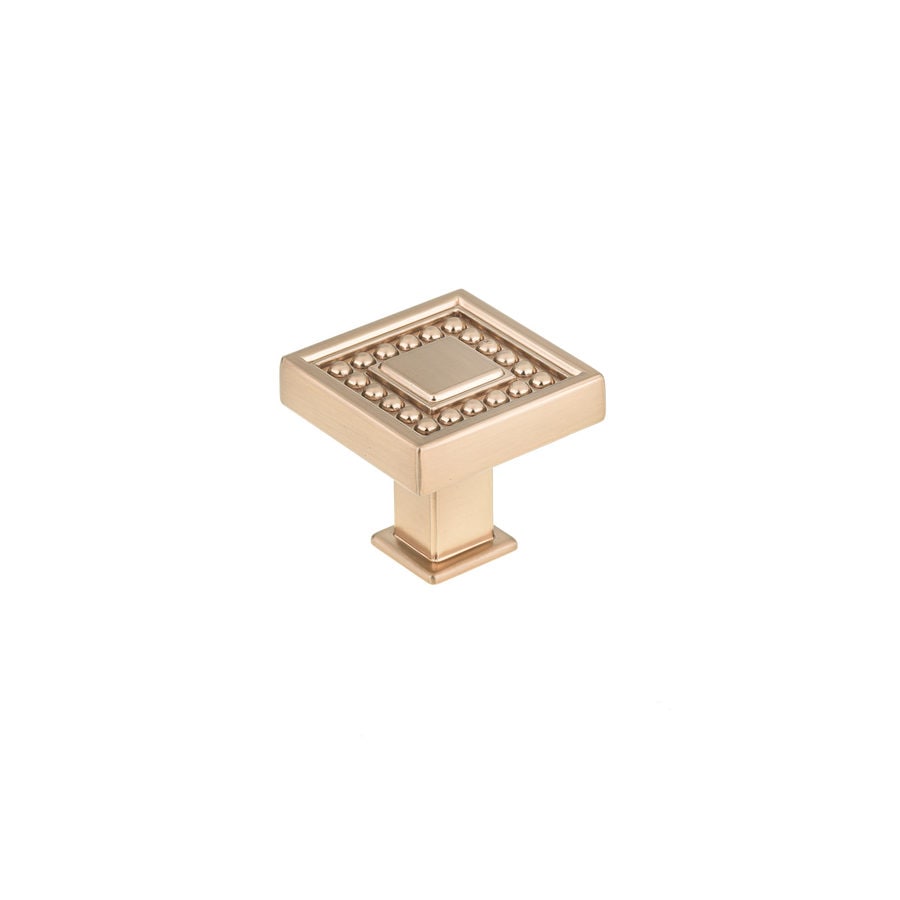 Richelieu Champagne Bronze Square Knob at