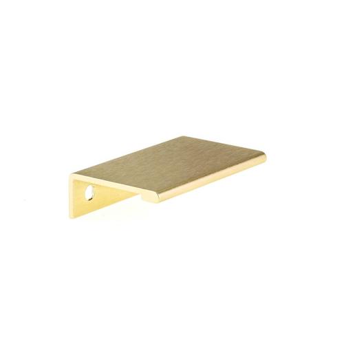 Richelieu 2in Center to Center Satin Gold Rectangular Finger