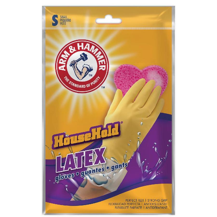 Yellow Cleaning Gloves at