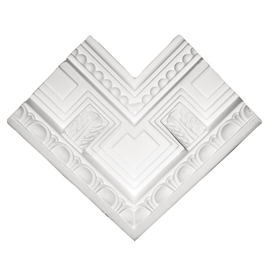 ARCHITECTURAL ORNAMENT 5.3125in x 3.624in Crown Moulding Block at