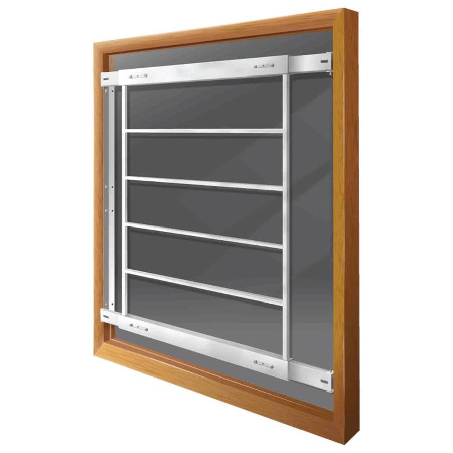 Window Security Bars Lowes >> Mr. Goodbar E 29-in x 31-in White Fixed Window Security Bar at Lowes.com Window Security Bars Lowes >> Mr. Goodbar E 29-in x 31-in White Fixed Window Security Bar at Lowes.com