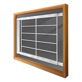 Window Security Bars At Lowes Mr Goodbar F White Swing Away Window Security Bar