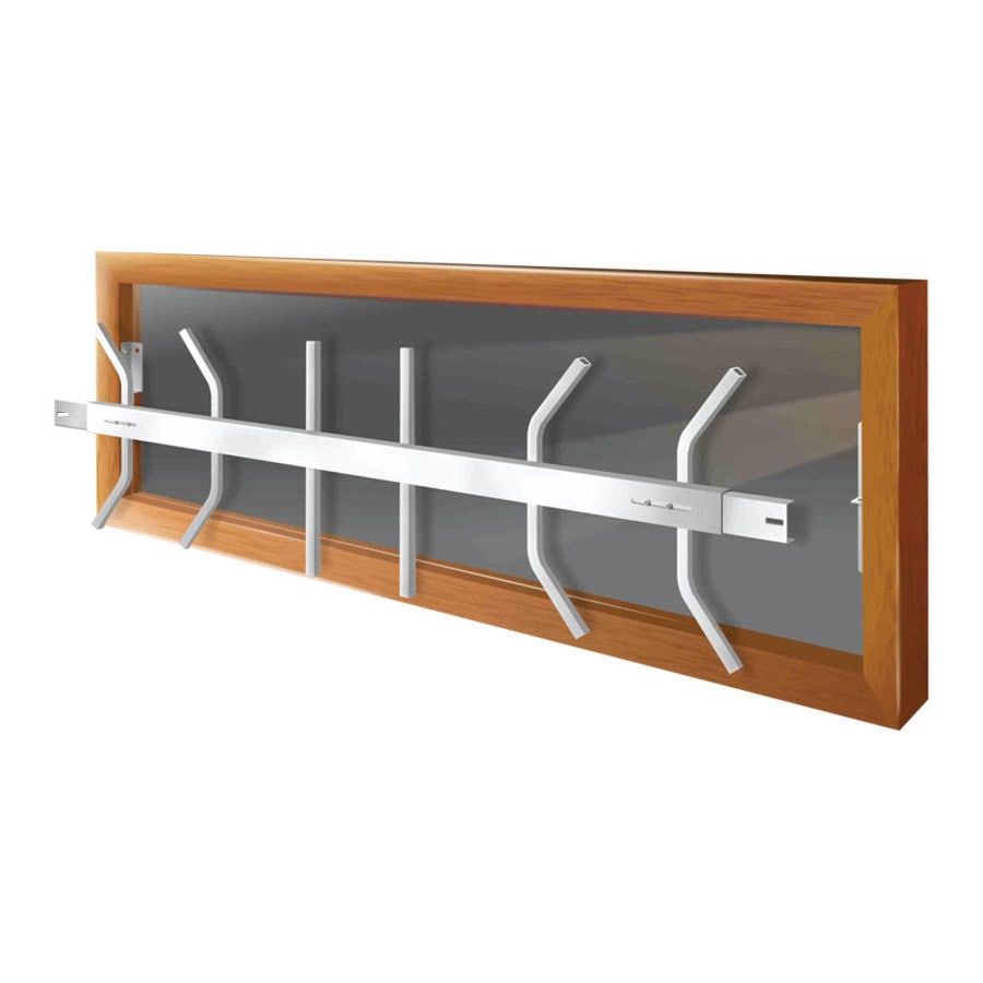 Shop Mr. Goodbar B 54-in White Removable Window Security Bar At Lowes.com