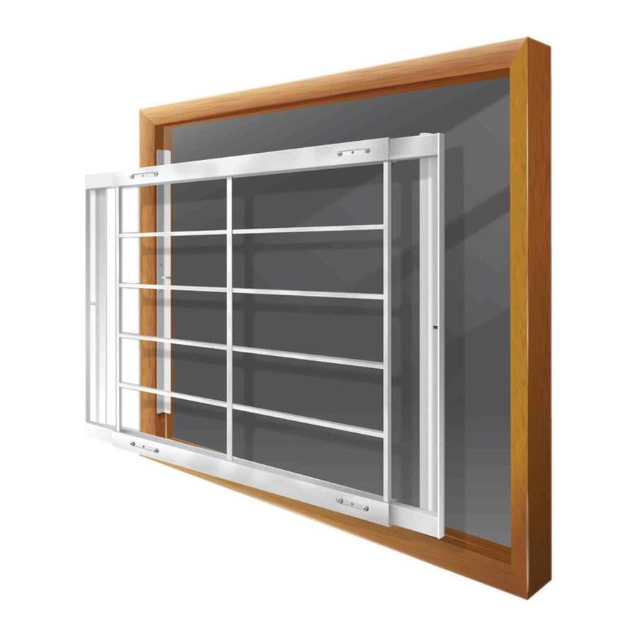 Window Security Bars Lowes >> Shop Mr. Goodbar E 52-in x 31-in White Removable Window Security Bar at Lowes.com Window Security Bars Lowes >> Shop Mr. Goodbar E 52-in x 31-in White Removable Window Security Bar at Lowes.com
