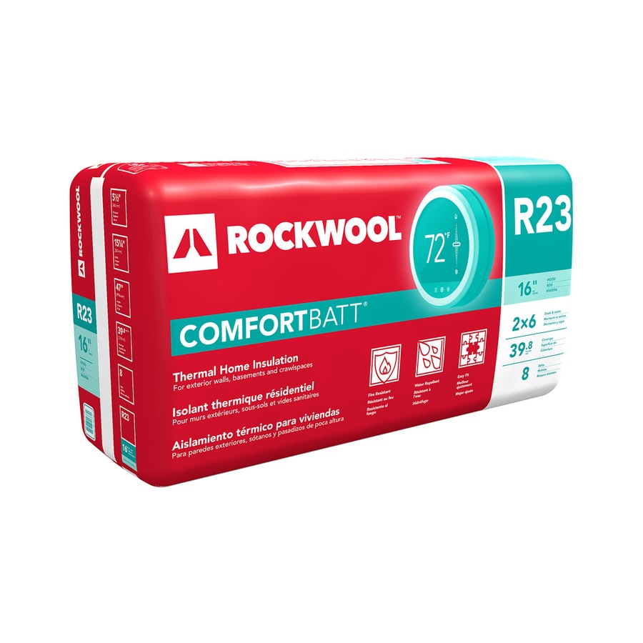 Rockwool Comfortbatt R 23 Stone Wool Batt Insulation With Sound