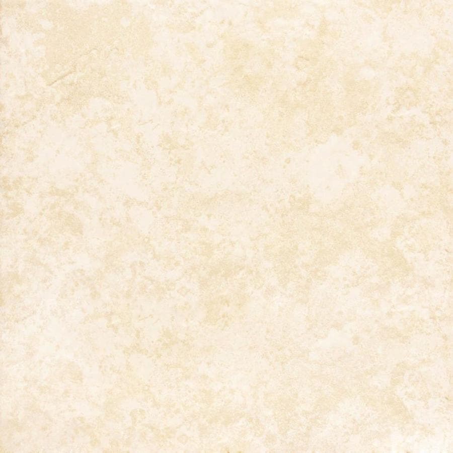 Project Source Tiolo Beige Glazed Ceramic Floor Tile At Lowes Com