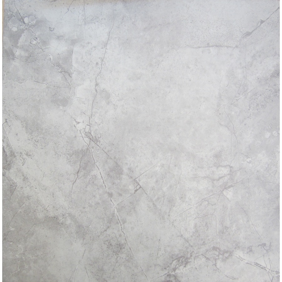 Chilo Gray 18 in x 18 in Ceramic Floor Tile Common 18 in 