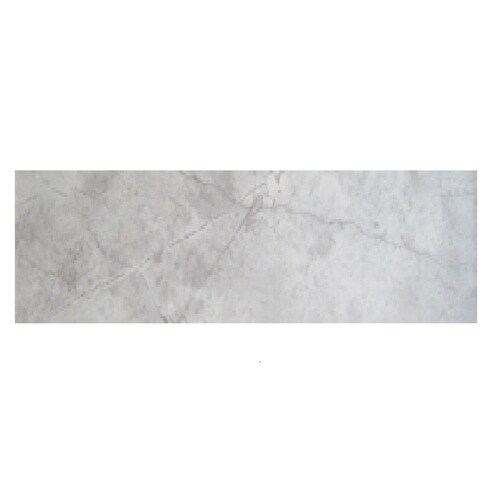 Chilo Grey Ceramic Bullnose Tile (3in x 12in) in the Accent & Trim