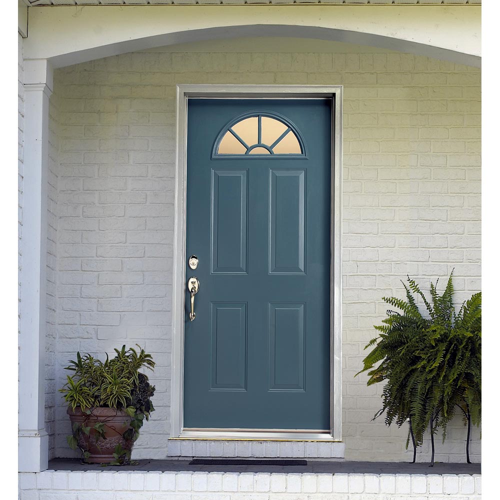 ReliaBilt® 21702 32" Sunburst Left Hand Steel Entry Door Unit