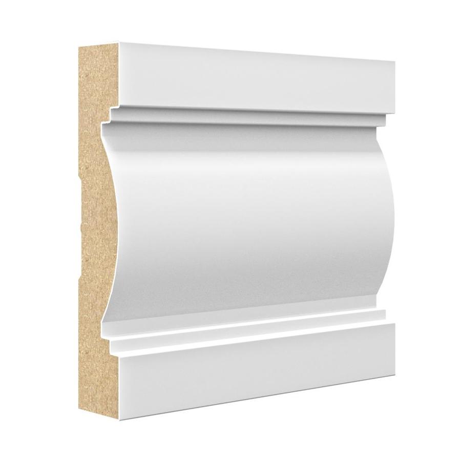 Metrie 4in x 8ft Primed MDF Chair Rail Moulding in the Chair Rail