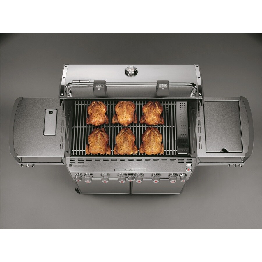 Weber Summit S-670 Stainless Steel 6-Burner Natural Gas Infrared