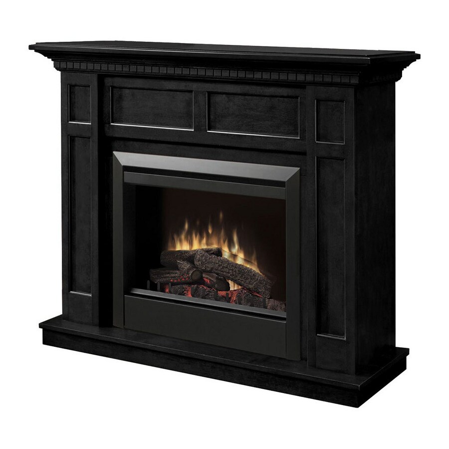 Dimplex 48.5in W Espresso Electric Fireplace at
