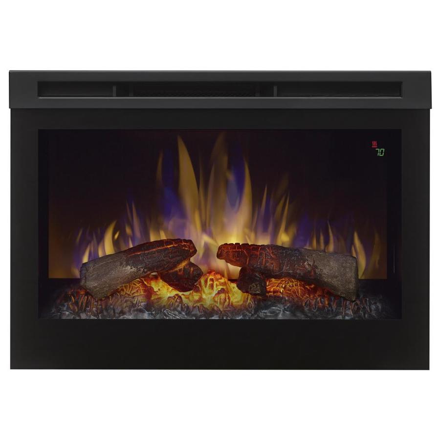 Dimplex 26 In W Black Fan Forced Electric Fireplace At Lowes Com