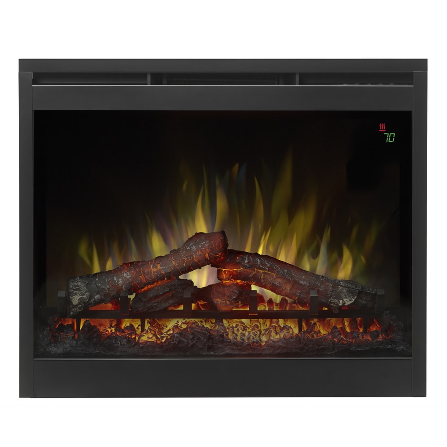 Dimplex 27 38 In W Black Fan Forced Electric Fireplace At Com Dimplex 27 38 In W Black Fan Forced Electric Fireplace
