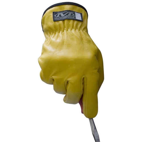 MECHANIX WEAR Men's Medium Light Brown Leather Garden Gloves at