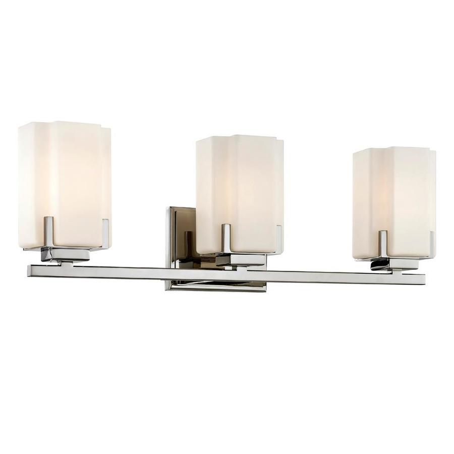 allen + roth Taylor 23.85-in W 3-Light Polished Nickel Transitional ...