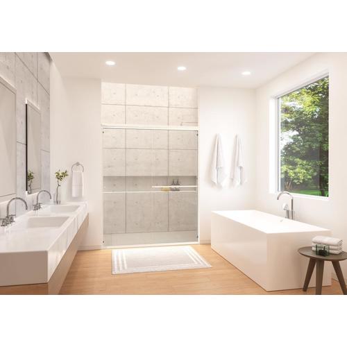 Holcam Distinctive 57 In To 60 W Semi Frameless Bypass