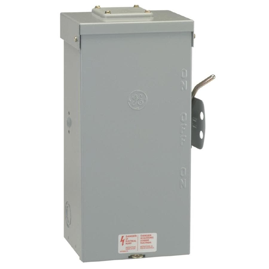 GE 200-Amp 3-Pole Non-Fusible Safety Switch Disconnect in the ...