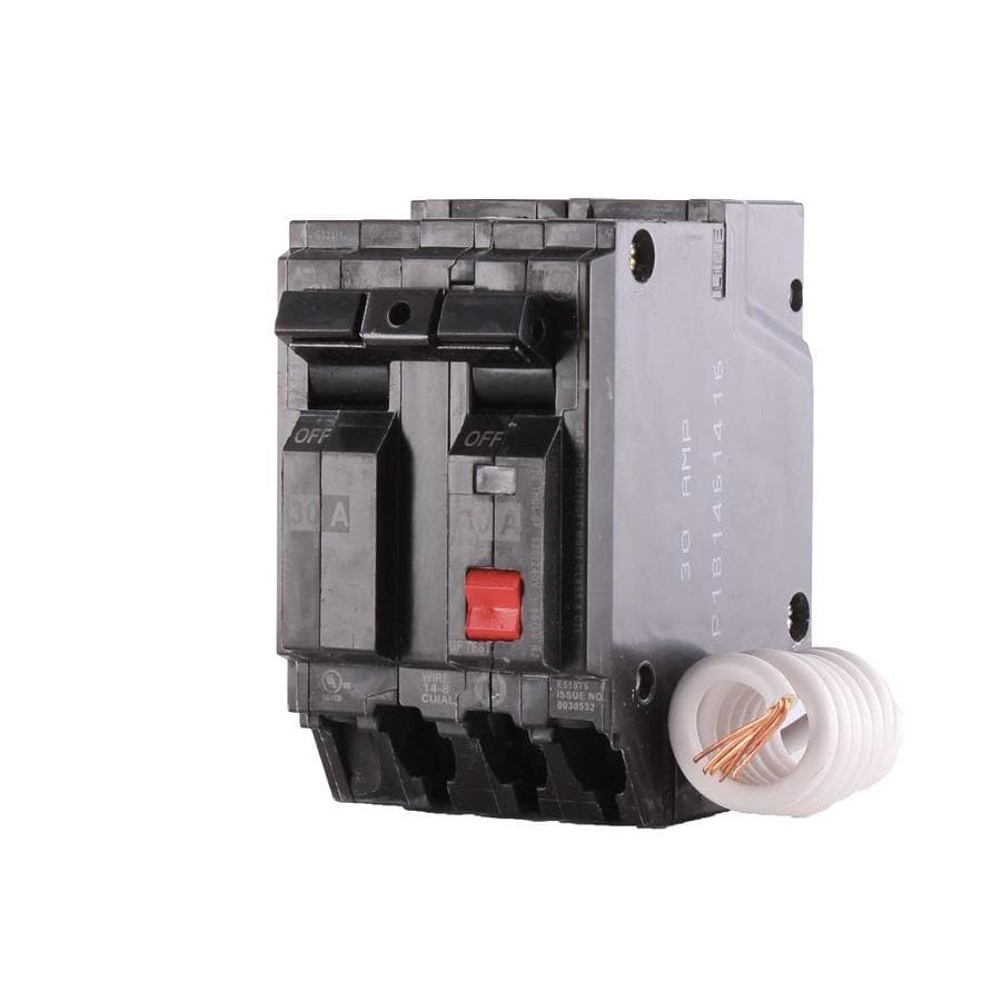 GE Qline Thql 30Amp 2Pole GFCI Circuit Breaker at