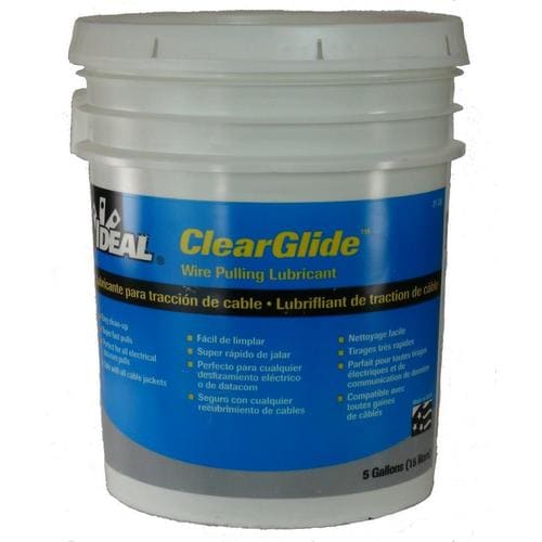 IDEAL 640oz Clear Wire Pulling Lubricant in the Wire Pulling Lubricants department at