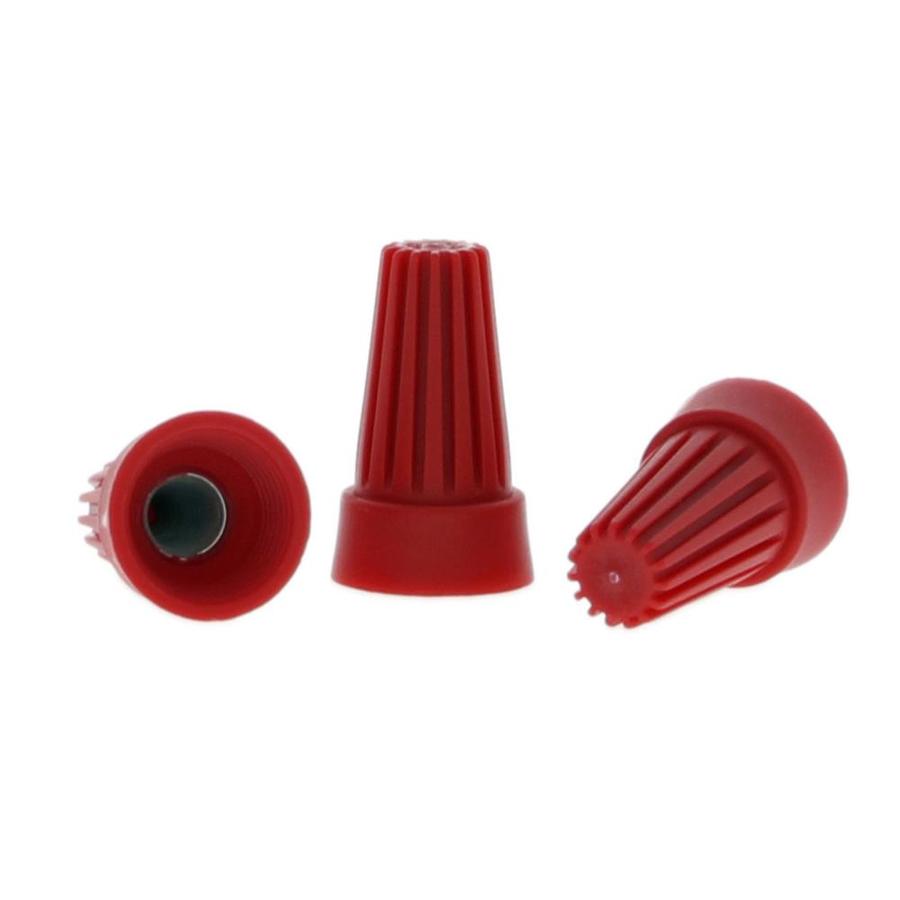 IDEAL WireTwist 25-Pack Red Wire Connectors in the Wire Connectors ...