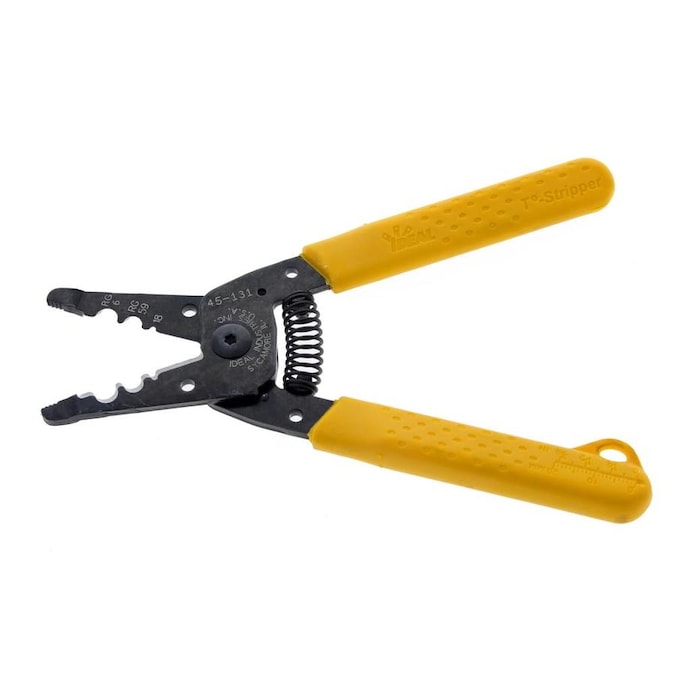 IDEAL Coax Stripper in the Wire Strippers, Crimpers & Cutters department at