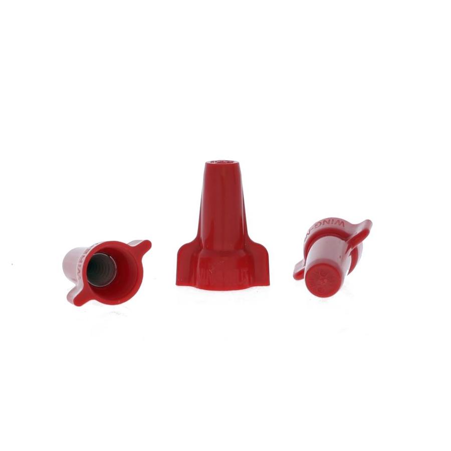 IDEAL 452 WING-NUT 250-Pack Red Wing Wire Connectors in the Wire ...