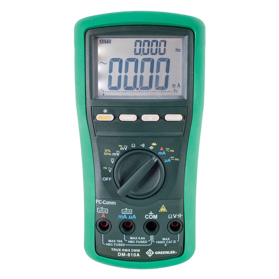 Image of Greenlee DM-830A multimeter in Lowe's