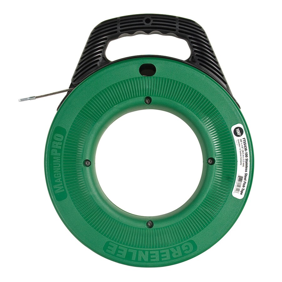 Greenlee 100ft Steel Fish Tape at