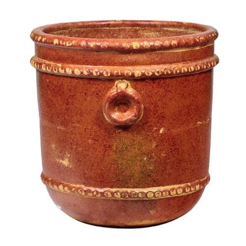 22in W x 22in H Terracotta Clay Planter in the Pots & Planters