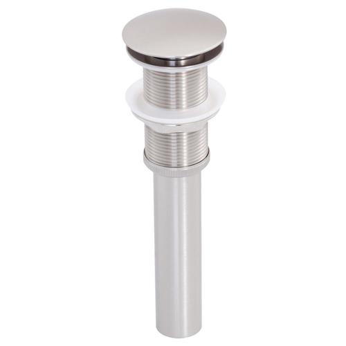 Novatto Brushed Nickel Pop-up Drain Brushed Nickel Bathroom Sink Pop Up ...