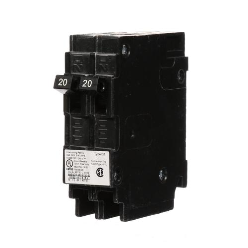 Siemens QP 20-Amp 1-Pole Standard Trip Circuit Breaker in the Circuit ...