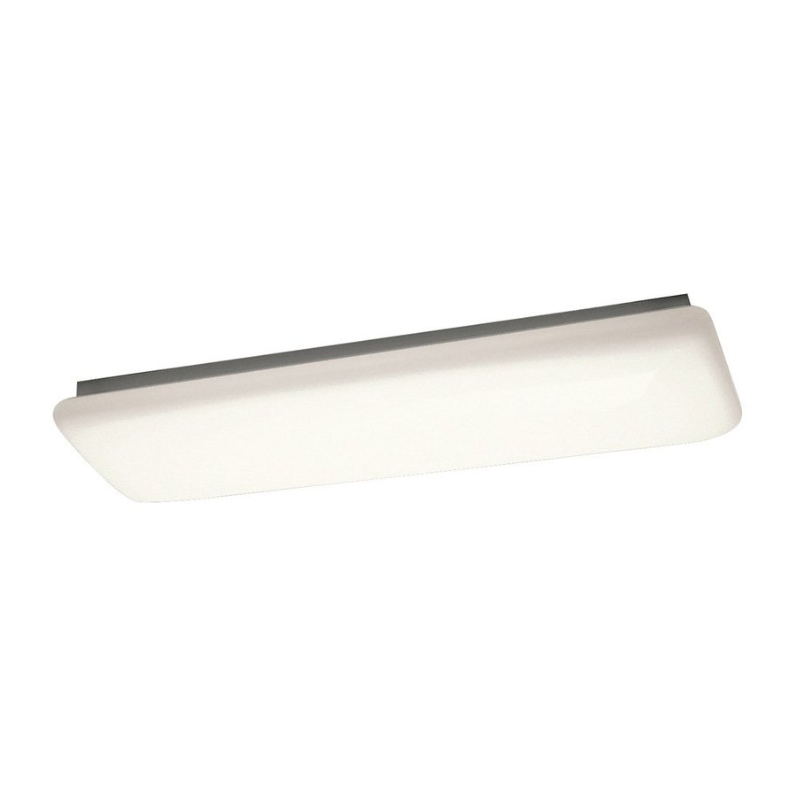 Kichler 51 5 In White Transitional Fluorescent Flush Mount Light