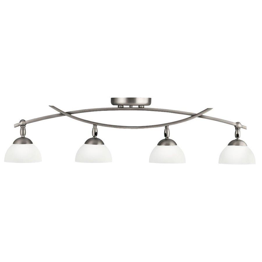 Kichler Bellamy 4 Light 34 25 In Antique Pewter Fixed Track Antique Pewter Fixed Track Light