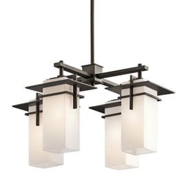 Kichler Lighting Caterham 4 - Light Chandelier in  Olde Bronze