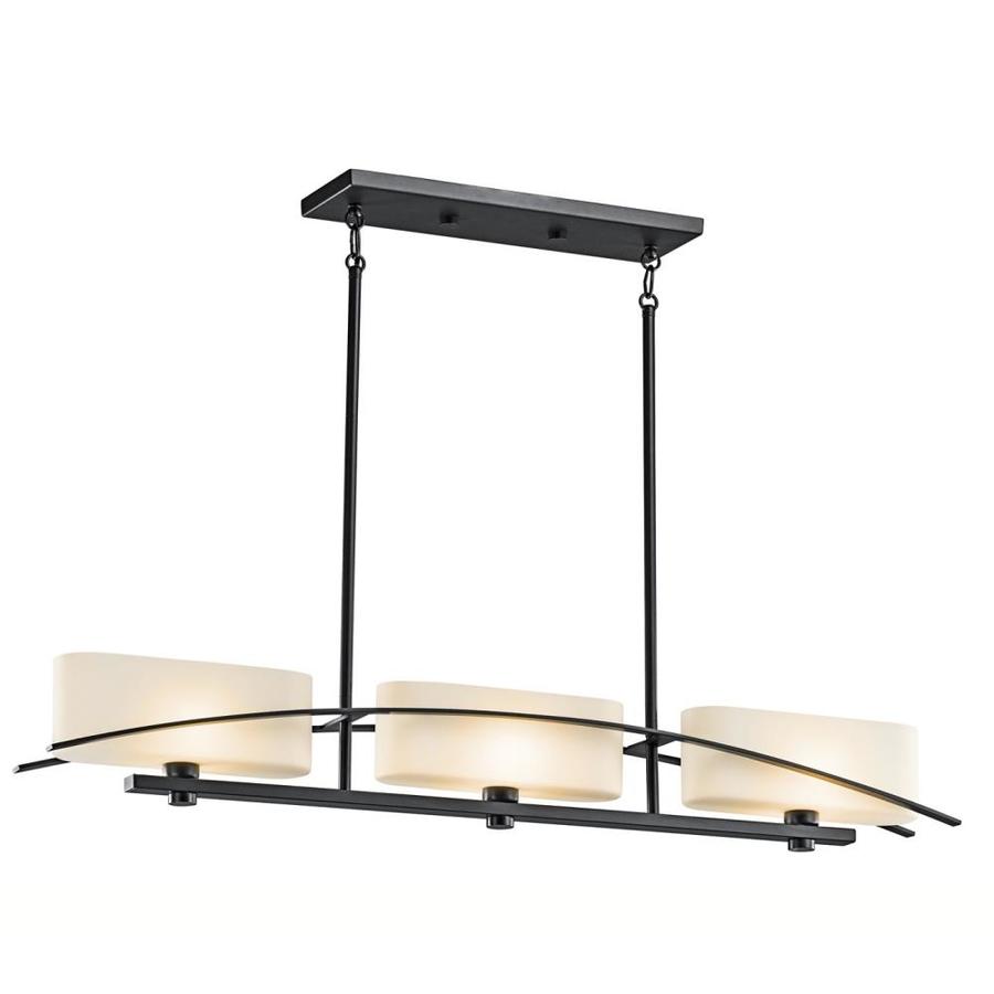 Kichler Suspension Black Kitchen Island Light Modern/Contemporary Pendant Light in the Pendant
