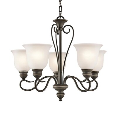 Kichler Tanglewood 5-Light Olde Bronze Transitional Chandelier Kichler Tanglewood 5-Light Olde Bronze Transitional Chandelier