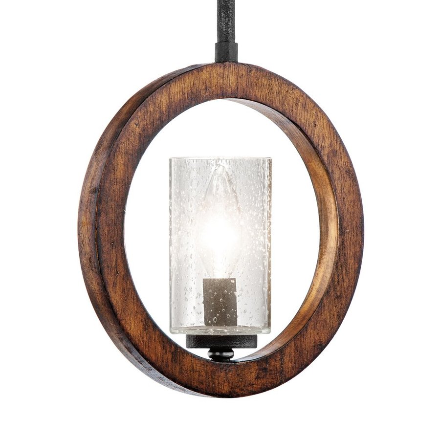 Glass Cylinder Pendant Light