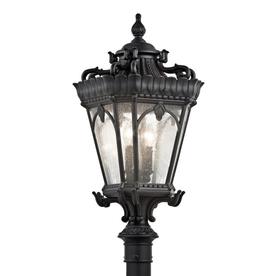 Kichler Lighting Tournai 4 - Light Post Light in  Textured Black