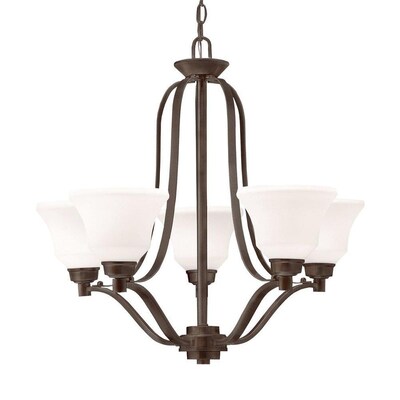 Kichler Langford 5-Light Olde Bronze Transitional Chandelier Kichler Langford 5-Light Olde Bronze Transitional Chandelier