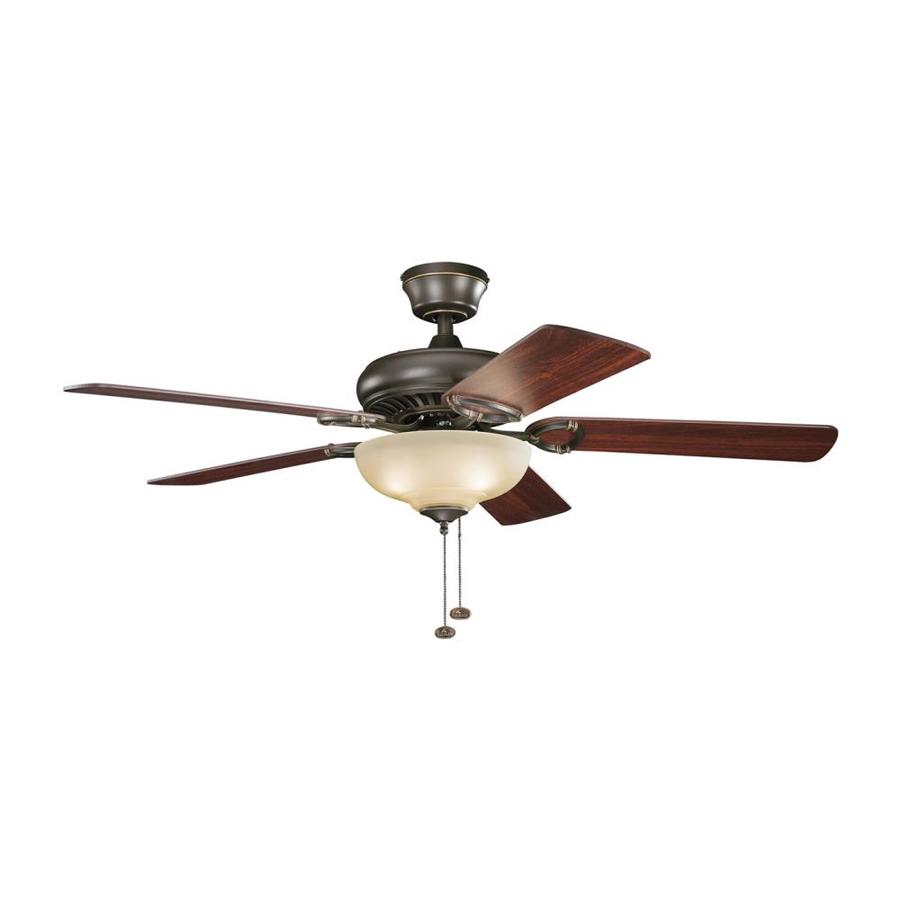 Kichler Sutter Place Select 52 In Antique Bronze Indoor Ceiling