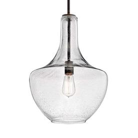 Kichler Everly Pendant Lighting At Lowes Kichler Everly Olde Bronze Single Modern Contemporary Seeded Gl Teardrop Pendant Light